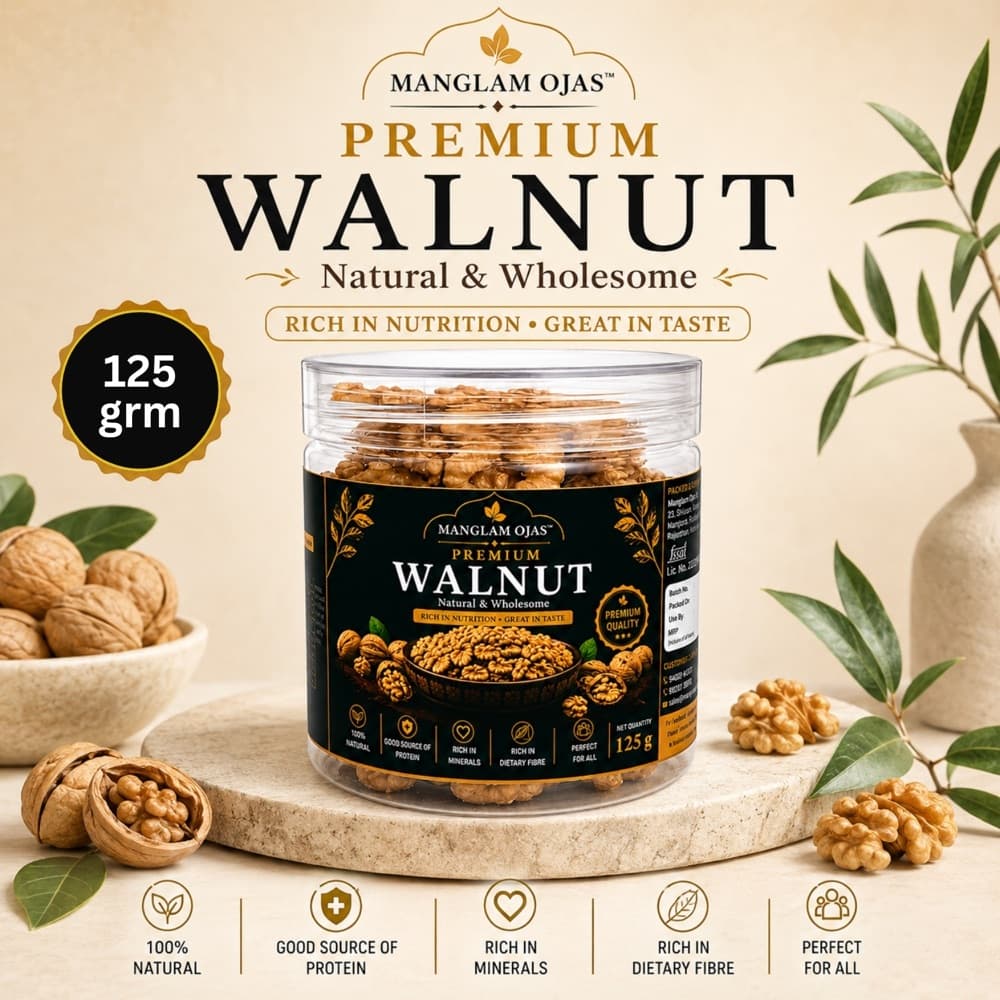 Premium Walnuts (Akhrot), 125 g